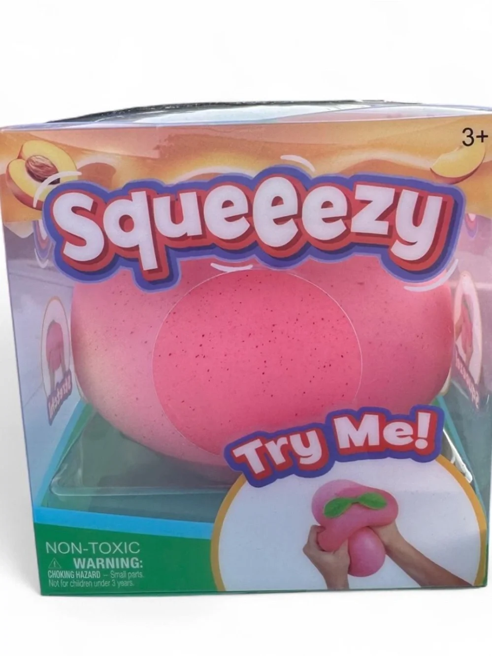 Needoh Nice Cube and Sunny Days Jumbo Squeeezy squishy fidget toy bundle